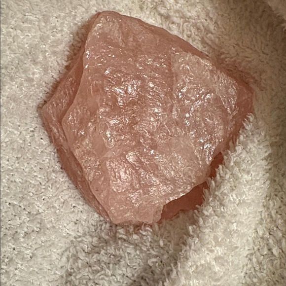 Natural Raw Rose quartz; **HEALING**rough chunk - Picture 2 of 3
